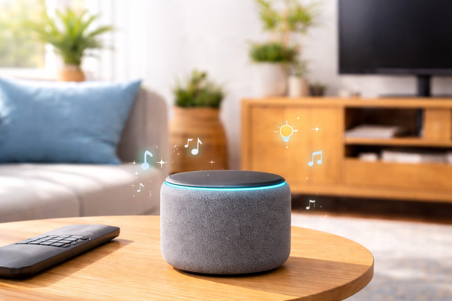 Comandos de voz com Alexa